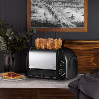 Dualit 4 šķēļu tosteris, NewGen Classic - Melns